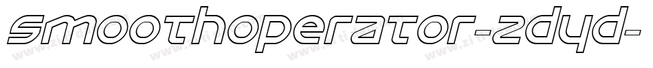 Smoothoperator-2dYd字体转换 Smoothoperator-2dYd字体转换
