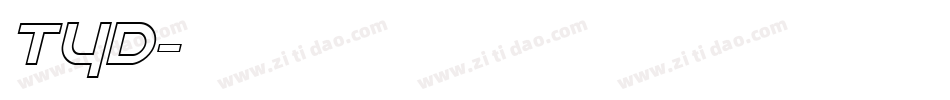 TYD字体转换