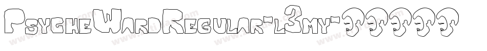 PsycheWardRegular-l3my字体转换