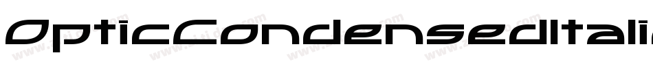OpticCondensedItalic-zGyX字体转换