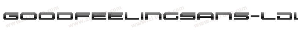 GoodFeelingSans-LDly字体转换