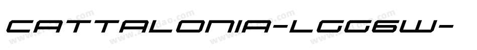 Cattalonia-lgg6w字体转换
