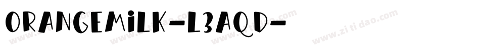 OrangeMilk-L3AqD字体转换