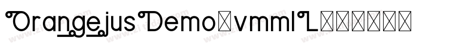 OrangejusDemo-vmmlL字体转换