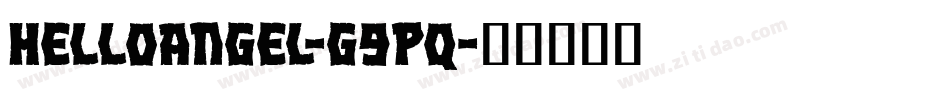 HelloAngel-g9Pq字体转换