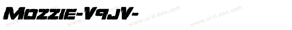 Mozzie-V9jV字体转换