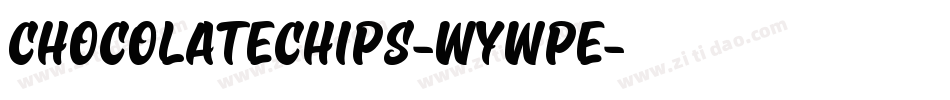 ChocolateChips-WyWPE字体转换