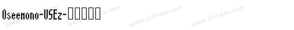 Oseemono-V5Ez字体转换