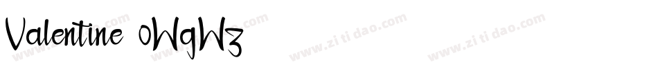 Valentine-0WgWz字体转换