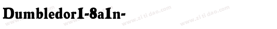 Dumbledor1-8a1n字体转换