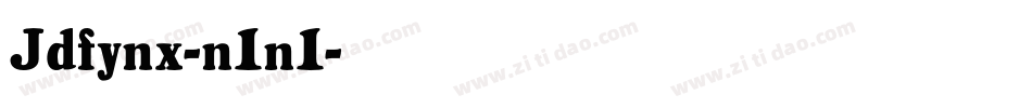 Jdfynx-n1n1字体转换