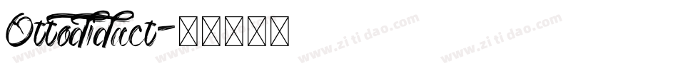 Ottodidact字体转换