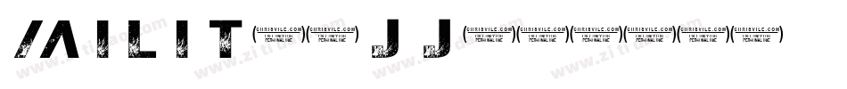 Milit-1jj字体转换