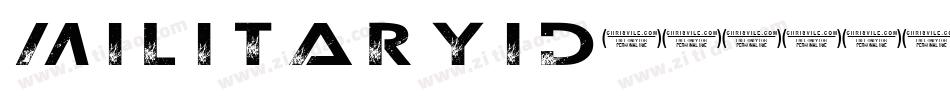 MilitaryID字体转换