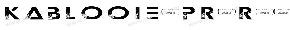 Kablooie-pR0r字体转换