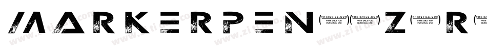 MarkerPen-0z0R字体转换