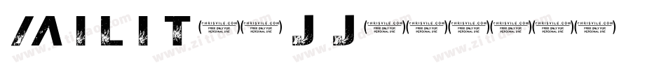 Milit-1jj字体转换