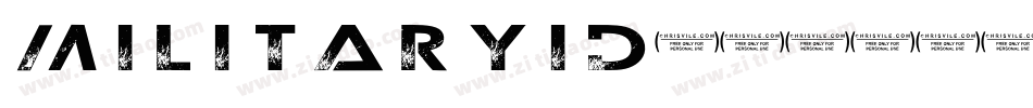 MilitaryID字体转换