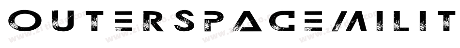 Outerspacemilitia-0r8v字体转换