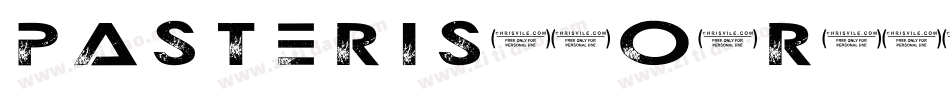 Pasteris-7O0R字体转换