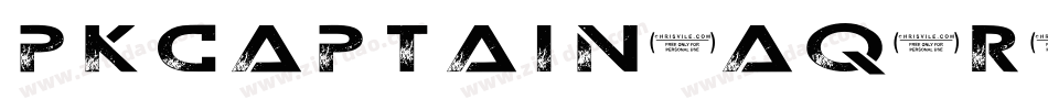 PkCaptain-aq0R字体转换
