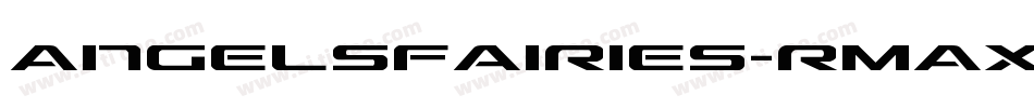 Angelsfairies-rmAx字体转换