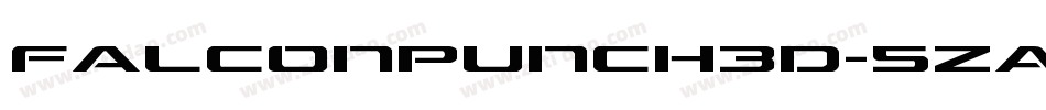 FalconPunch3D-5ZAx字体转换