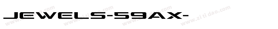 Jewels-59Ax字体转换