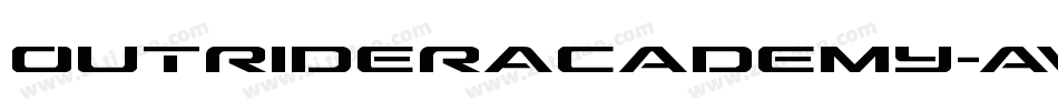 OutriderAcademy-avlx字体转换