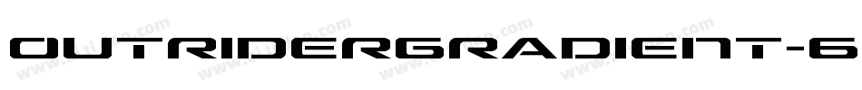 OutriderGradient-6lVM字体转换