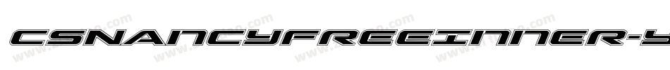 CsNancyFreeInner-YzEdv字体转换