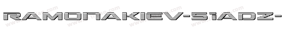 RamonaKiev-51aDZ字体转换