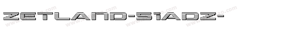 Zetland-51adZ字体转换
