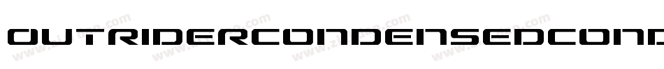 OutriderCondensedCondensed-Avrx字体转换