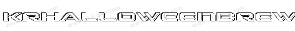 KrHalloweenBrew-o9z0字体转换 KrHalloweenBrew-o9z0字体转换