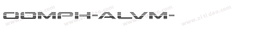 Oomph-aLvm字体转换
