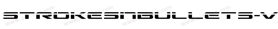 Strokesnbullets-VWAx字体转换