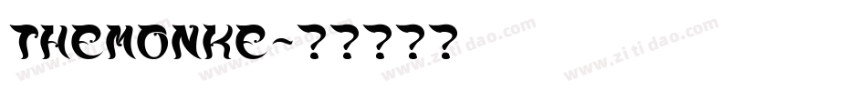 THEMONKE字体转换