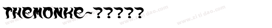 THEMONKE字体转换