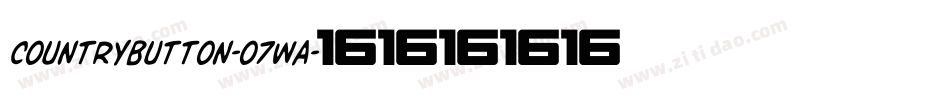 CountryButton-o7WA字体转换