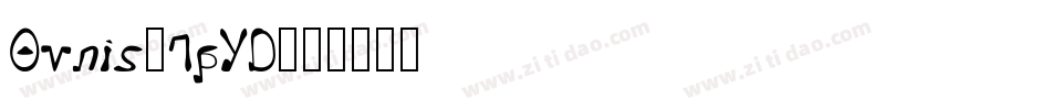 Ovnis-7pYD字体转换