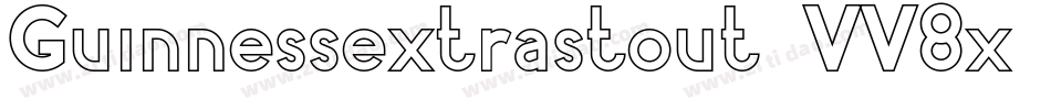 Guinnessextrastout-VV8x字体转换