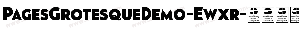 PagesGrotesqueDemo-Ewxr字体转换 PagesGrotesqueDemo-Ewxr字体转换