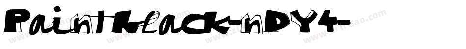 Paintblack-nDY4字体转换