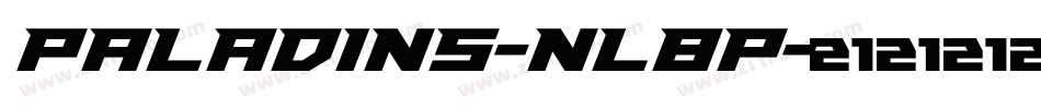 Paladins-nl8P字体转换 Paladins-nl8P字体转换