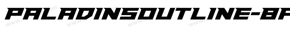PaladinsOutline-8PE0字体转换