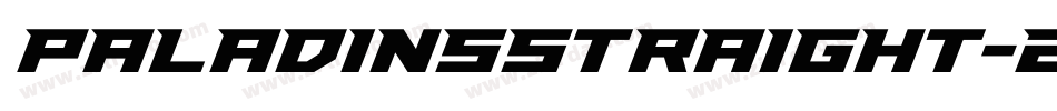 PaladinsStraight-2a7v字体转换