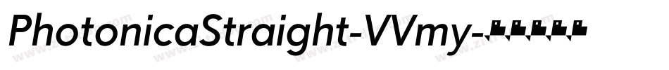 PhotonicaStraight-VVmy字体转换 PhotonicaStraight-VVmy字体转换