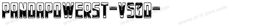 PandaPowerSt-v50D字体转换