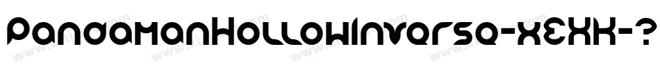PandamanHollowInverse-xEXK字体转换